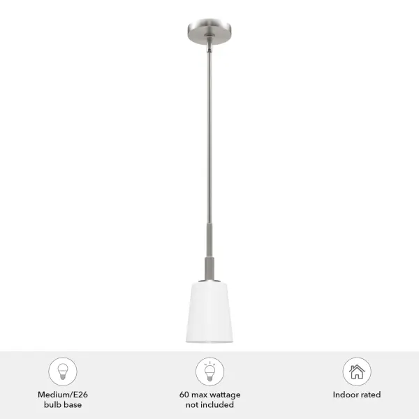 Nolita One Light Mini Pendant in Brushed Nickel - Image 5