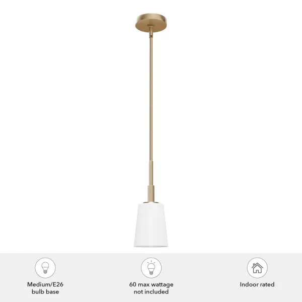 Nolita One Light Mini Pendant in Brushed Nickel - Image 6