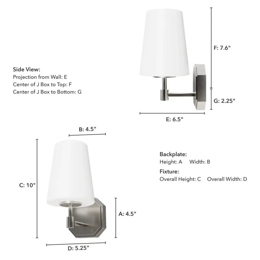 Nolita One Light Wall Sconce in Alturas Gold - Image 5