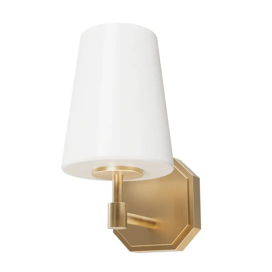 Nolita One Light Wall Sconce in Alturas Gold - Image 9