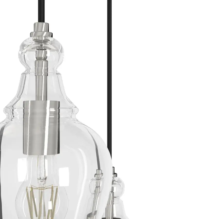 Maple Park Five Light Pendant in Brushed Nickel - Image 8