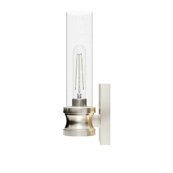 Lenlock One Light Wall Sconce in Brushed Nickel - Image 18