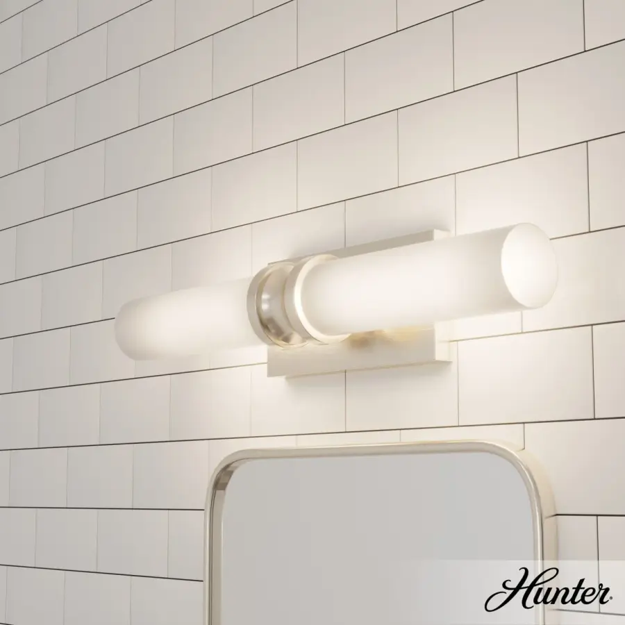 Lenlock Two Light Bathroom Vanity in Alturas Gold - Image 3