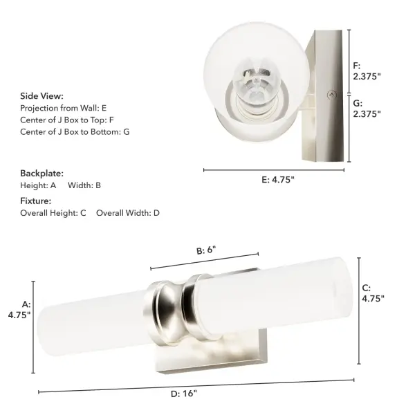 Lenlock Two Light Bathroom Vanity in Alturas Gold - Image 15