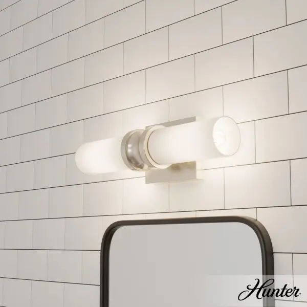 Lenlock Two Light Bathroom Vanity in Alturas Gold - Image 7