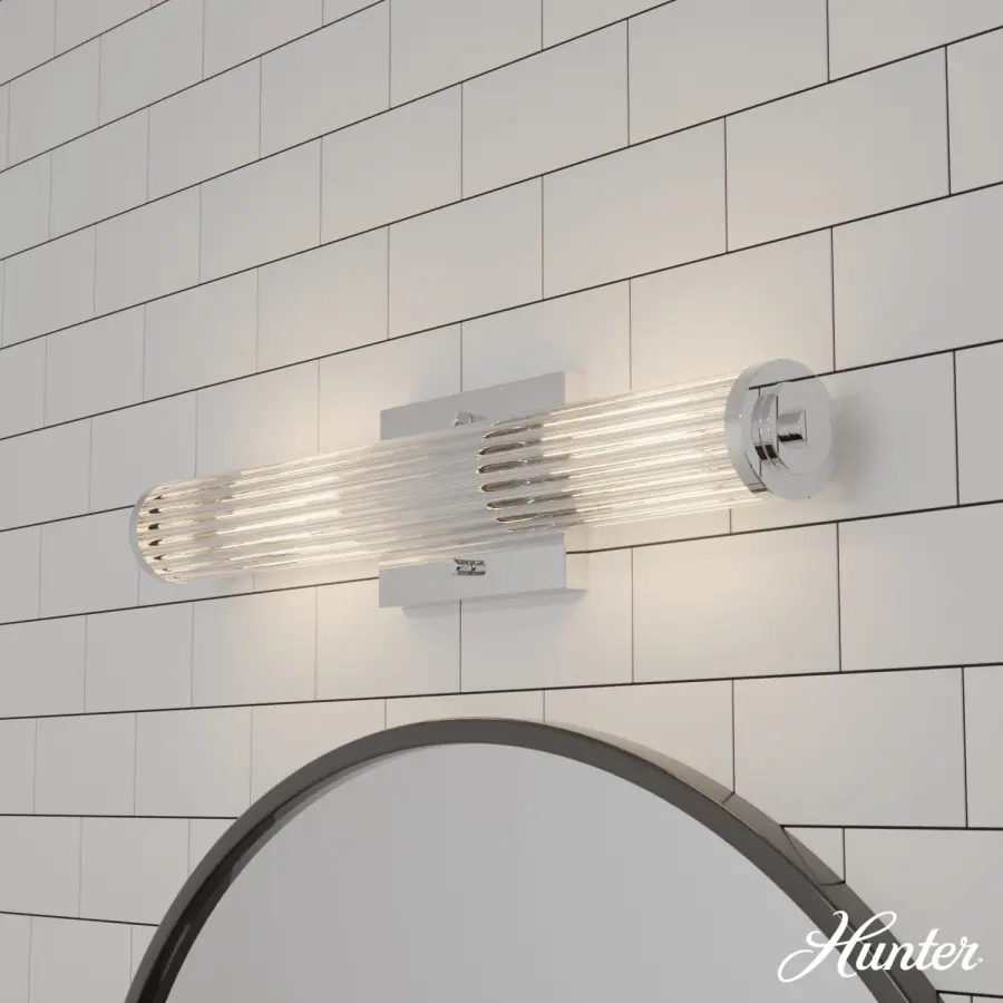Holly Grove Two Light Bathroom Vanity in Chrome - Image 11