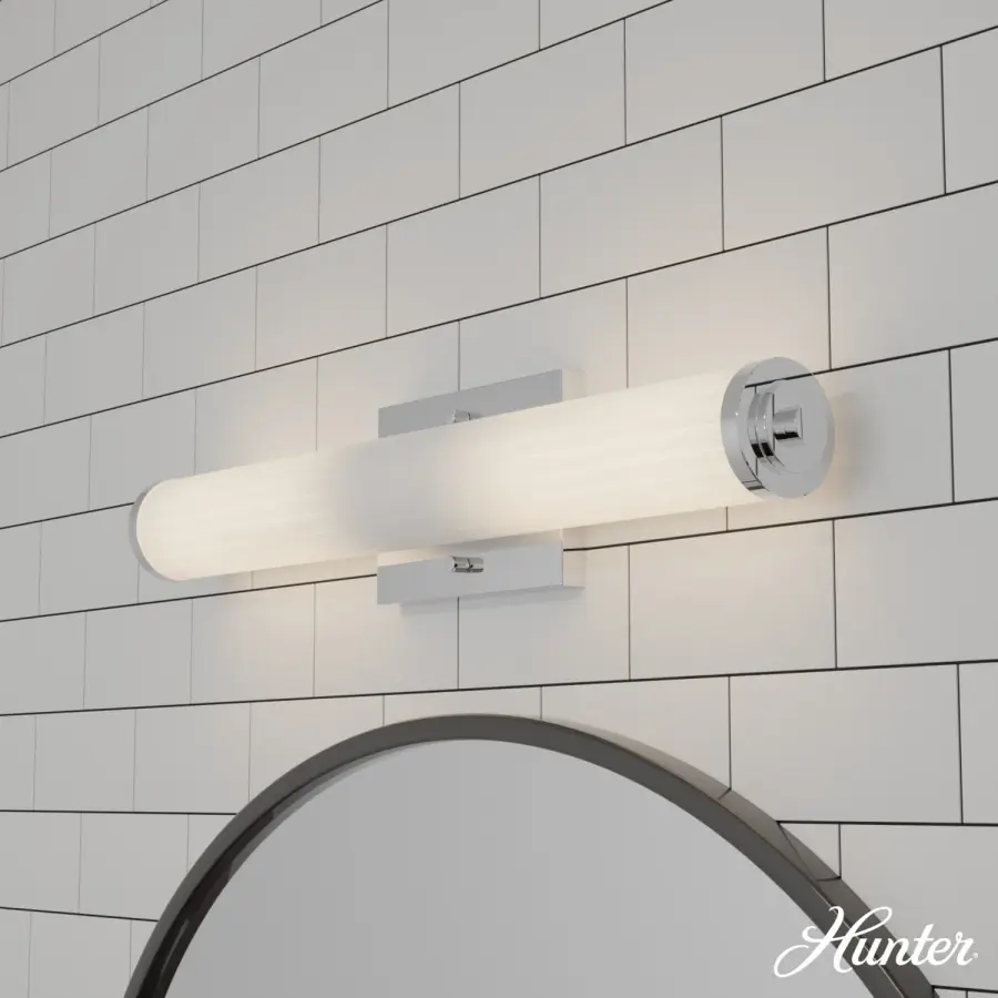Holly Grove Two Light Bathroom Vanity in Chrome - Image 9