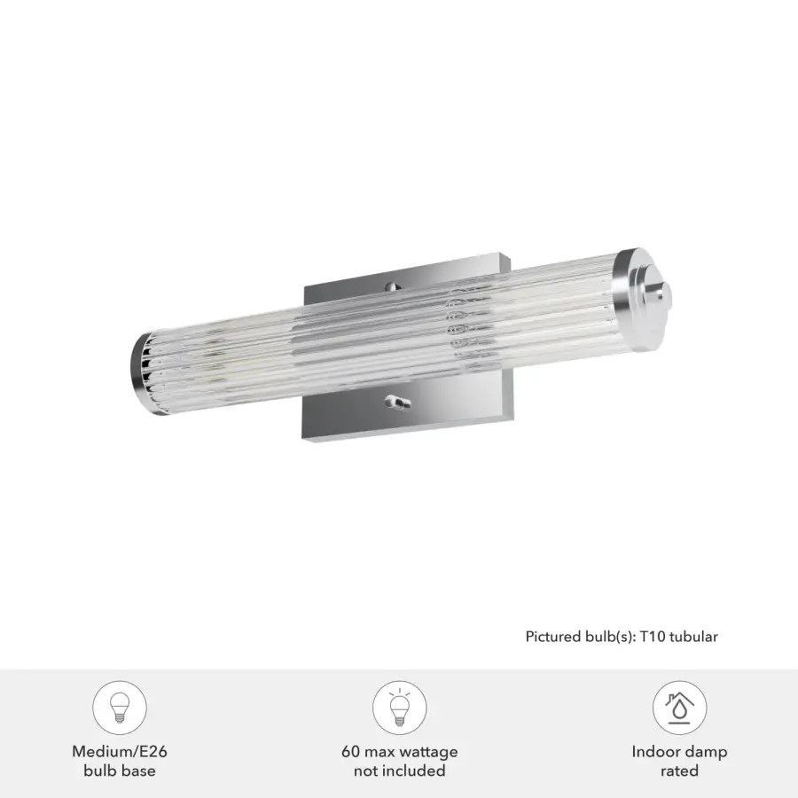 Holly Grove Two Light Bathroom Vanity in Brushed Nickel - Image 15