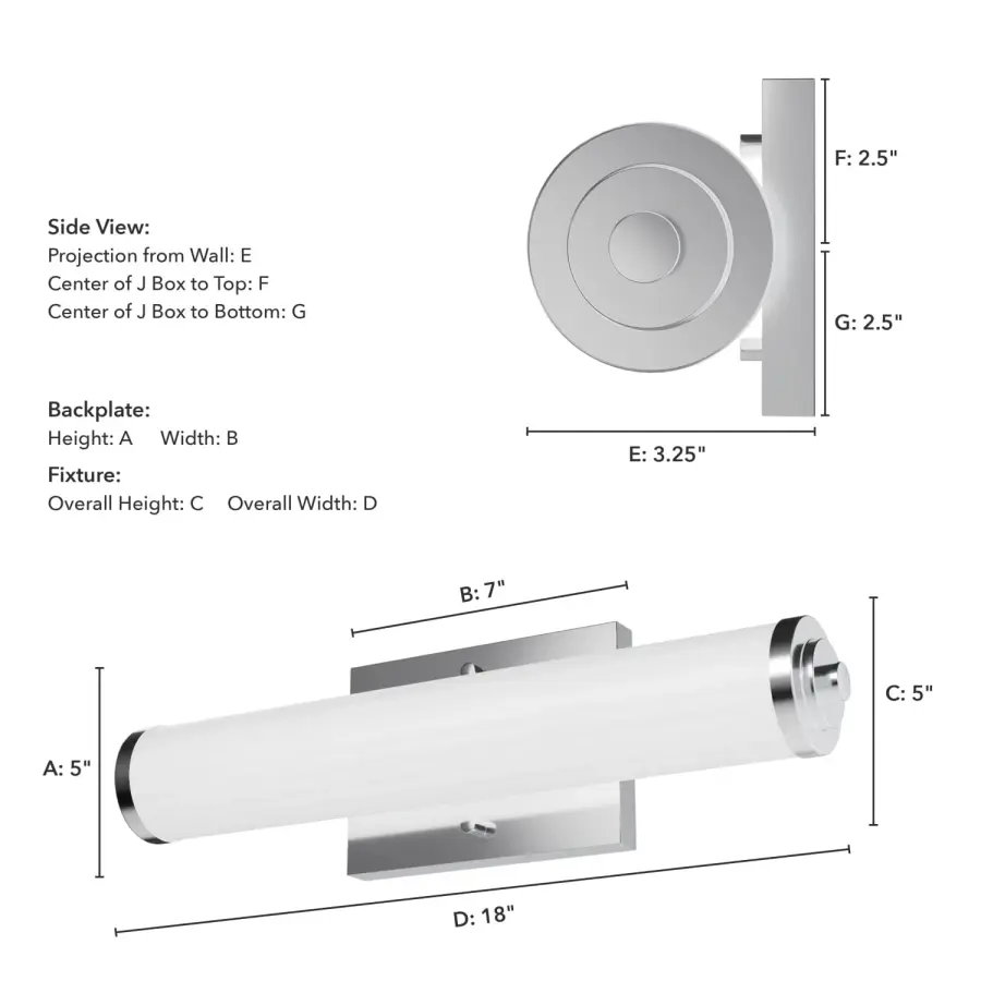 Holly Grove Two Light Bathroom Vanity in Brushed Nickel - Image 18