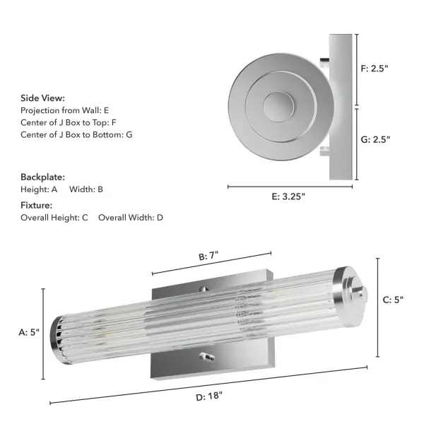 Holly Grove Two Light Bathroom Vanity in Brushed Nickel - Image 20