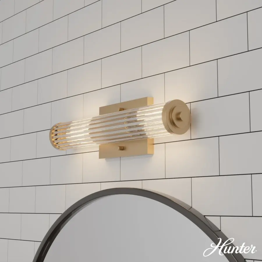 Holly Grove Two Light Bathroom Vanity in Brushed Nickel - Image 6