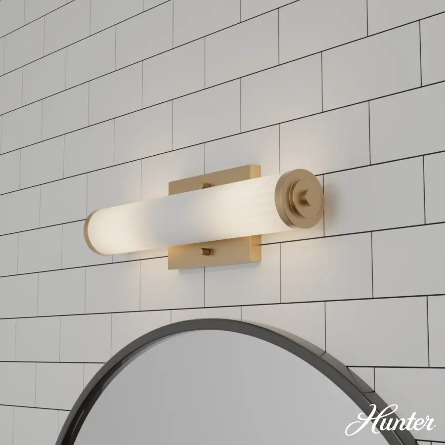 Holly Grove Two Light Bathroom Vanity in Brushed Nickel - Image 9
