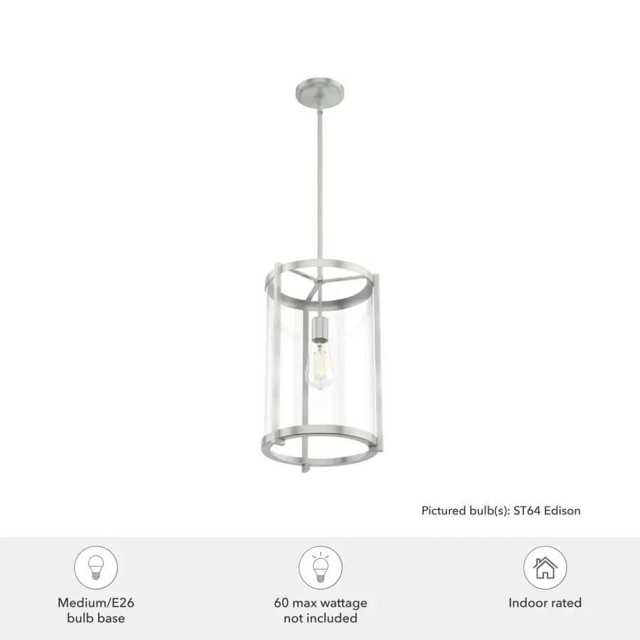 Astwood One Light Pendant in Matte Black - Image 11