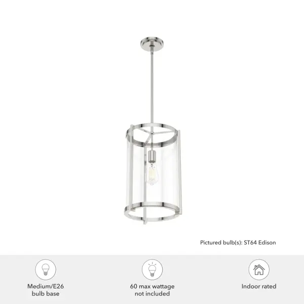 Astwood One Light Pendant in Matte Black - Image 12