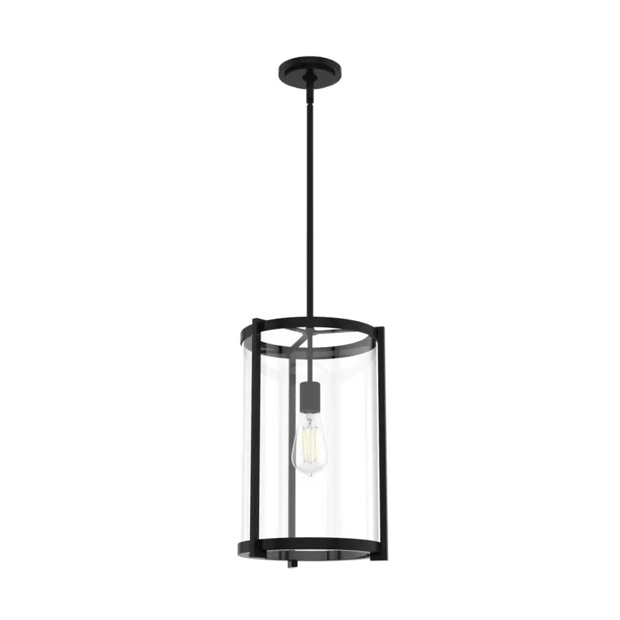 Astwood One Light Pendant in Matte Black - Image 22