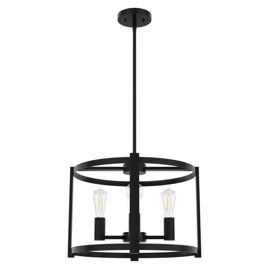 Astwood Four Light Chandelier in Polished Nickel - Image 1