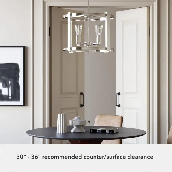Astwood 4-Light Chandelier in Matte Black - Image 18