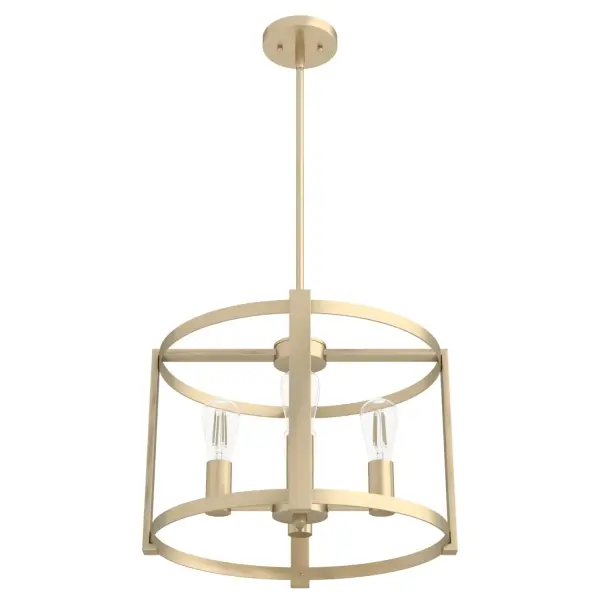 Astwood 4-Light Chandelier in Matte Black - Image 29
