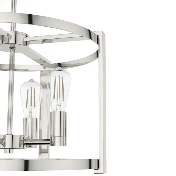 Astwood 4-Light Chandelier in Matte Black - Image 31