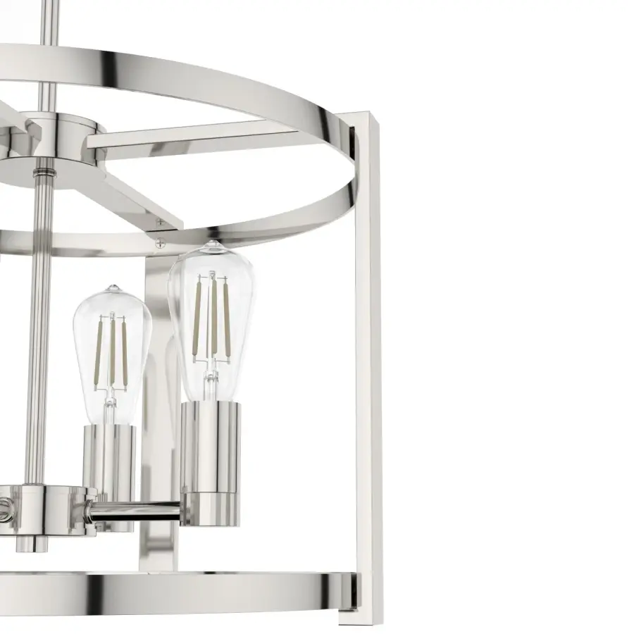 Astwood 4-Light Chandelier in Matte Black - Image 31