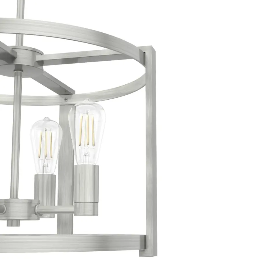 Astwood 4-Light Chandelier in Matte Black - Image 32