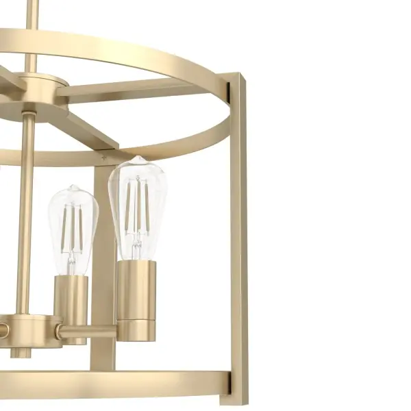 Astwood 4-Light Chandelier in Matte Black - Image 33