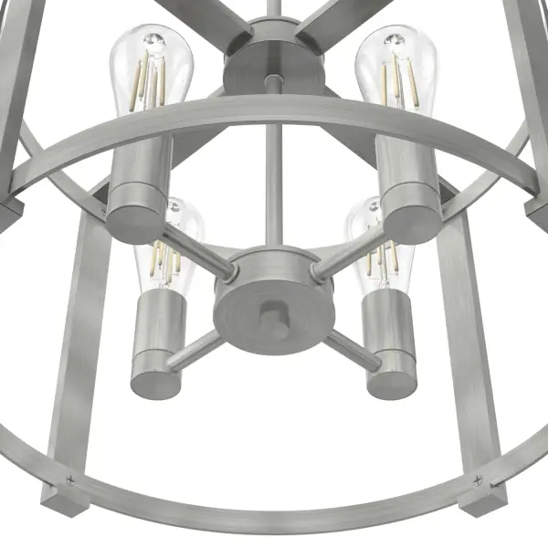 Astwood 4-Light Chandelier in Matte Black - Image 35