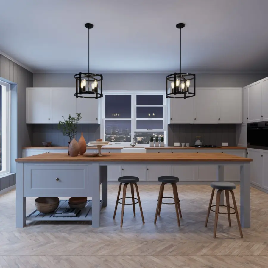 Astwood 4-Light Chandelier in Matte Black - Image 5
