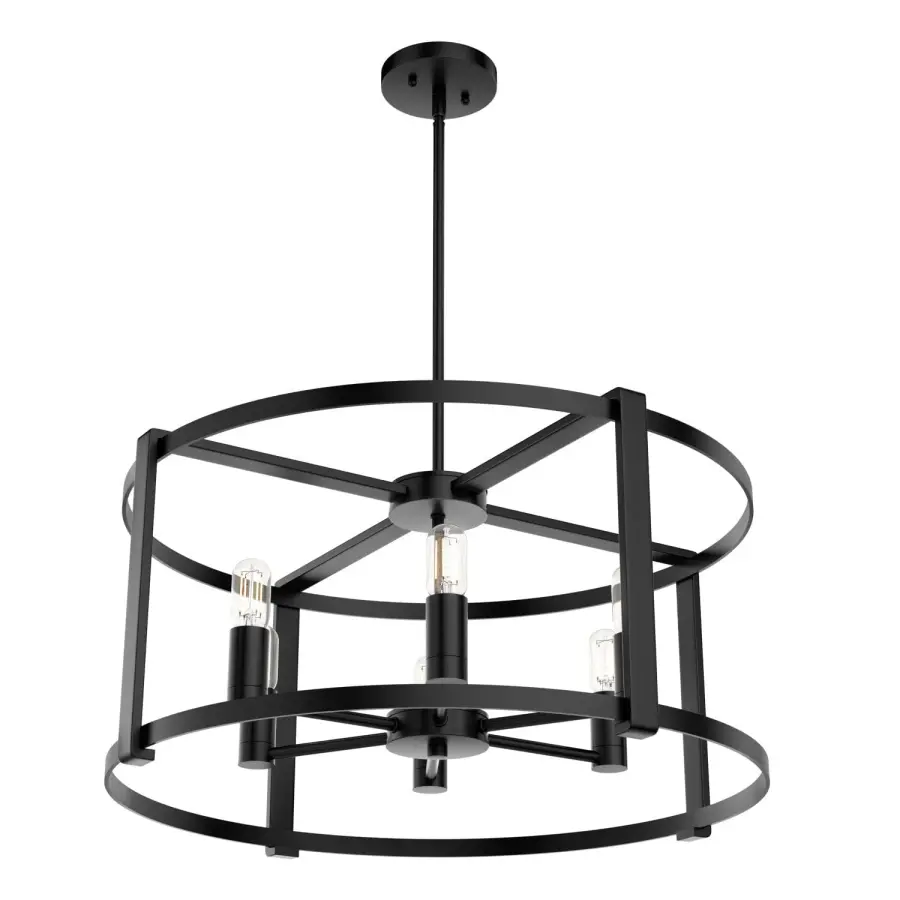 Astwood Six Light Chandelier in Alturas Gold - Image 1