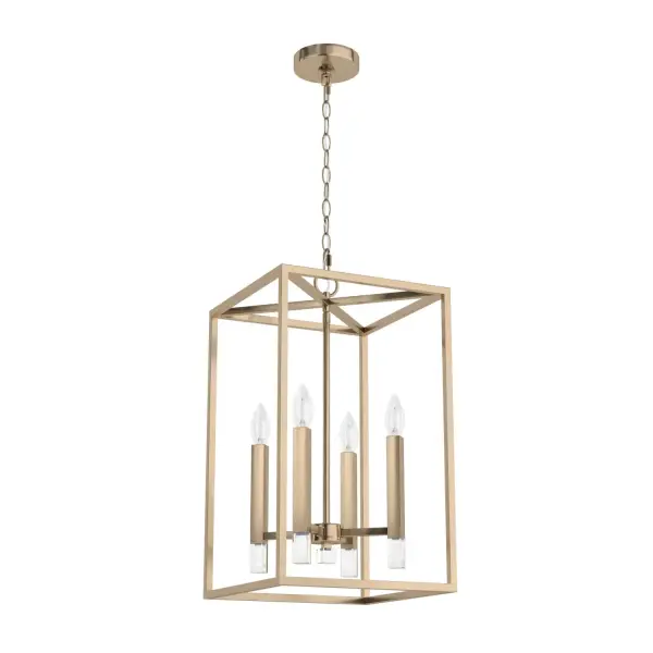 Sunjai Four Light Pendant in Alturas Gold - Image 6