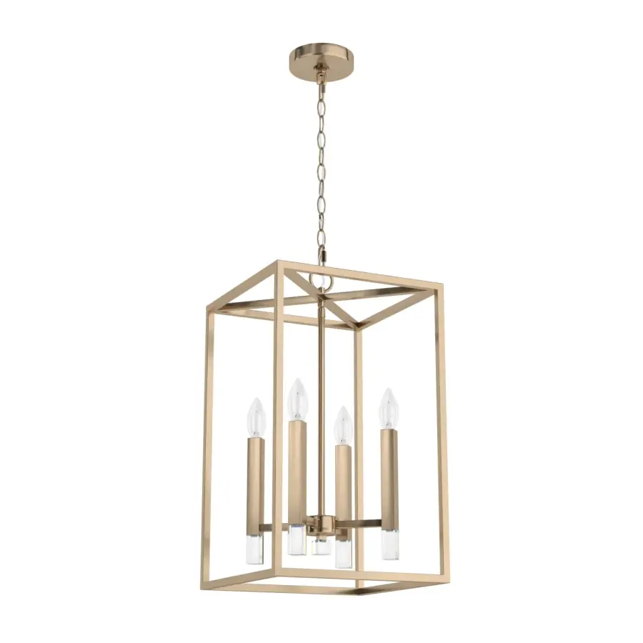Sunjai Four Light Pendant in Alturas Gold - Image 6
