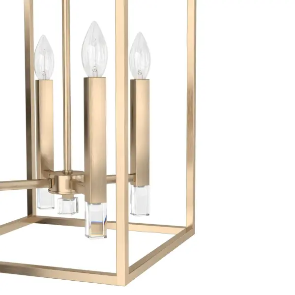 Sunjai Four Light Pendant in Alturas Gold - Image 7