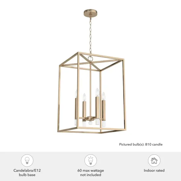 Sunjai Four Light Pendant in Alturas Gold - Image 3