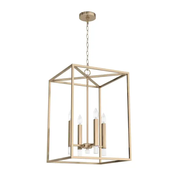 Sunjai Four Light Pendant in Alturas Gold - Image 6
