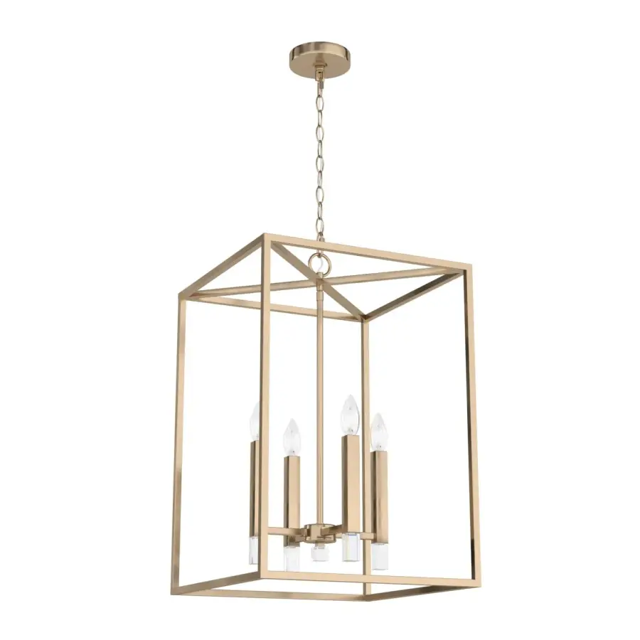 Sunjai Four Light Pendant in Alturas Gold - Image 6