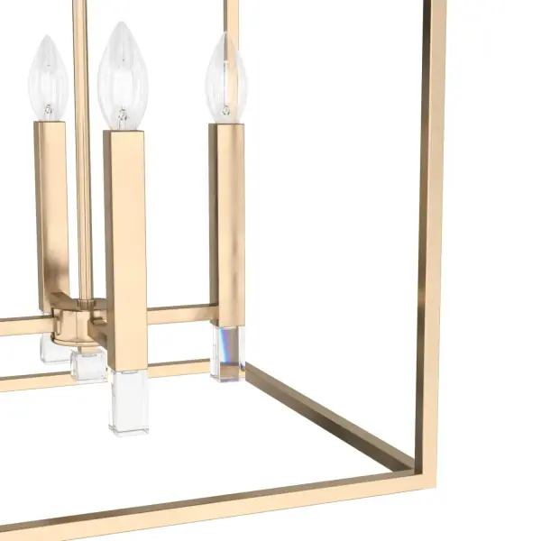 Sunjai Four Light Pendant in Alturas Gold - Image 7