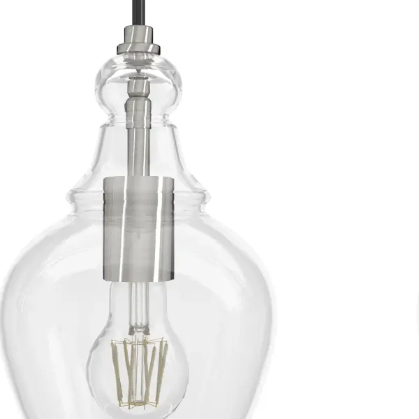 Maple Park Five Light Linear Pendant in Brushed Nickel - Image 9