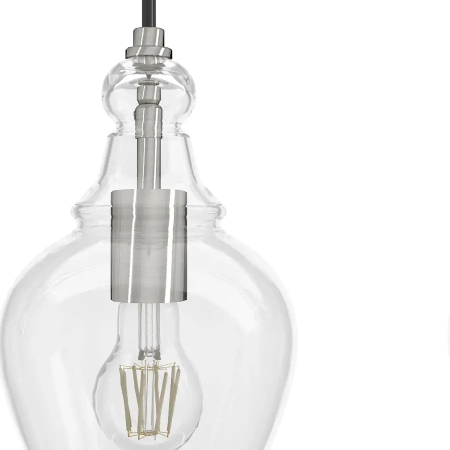 Maple Park Five Light Linear Pendant in Brushed Nickel - Image 9