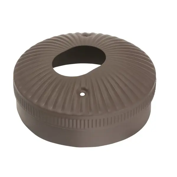 For vaulted ceiling installations up to 45 degree angles. This Angled Ceiling Mount replaces the canopy (the "cap" closest to and covering the fan's electrical box). Most of our fans can be mounted on angled or vaulted ceilings - just look for a fan with our Installer's Choice three position mounting. *Not compatible with remote-controlled fans that require a canopy-mounted receiver Works with the Hunter Original® collection fans Chestnut Brown finish