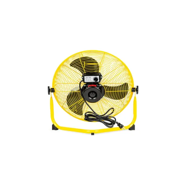 Industrial grade 18" Wall Mounted Fan that can withstand the abuse of today's industrial environments. The 360 degree rotating head allows for air movement to be directed where its needed most. Designed for maximum air delivery per watt of energy used Quick Release Clips to make cleaning fast and simple Sits securely on any flat surface Powder coat paint for long life and ease of cleaning Permanently lubricated, sleeve bearing Complies with OSHA Regulations