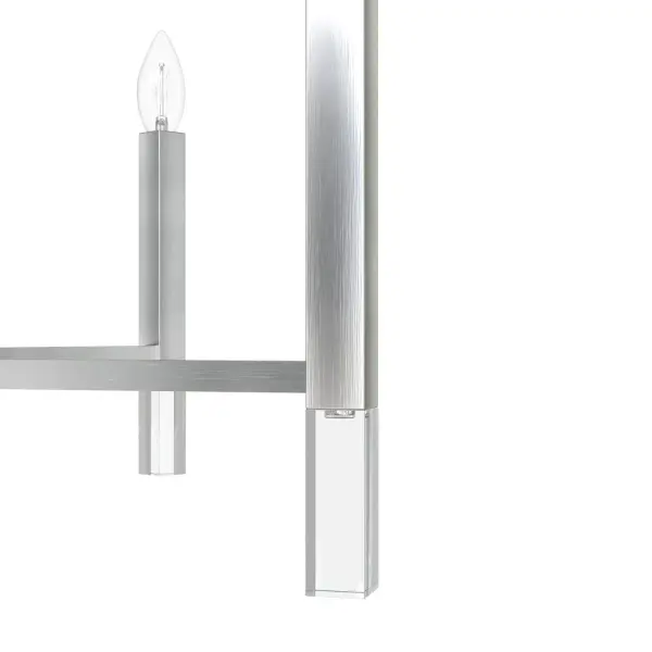 Sunjai Nine Light Chandelier in Matte Black - Image 24
