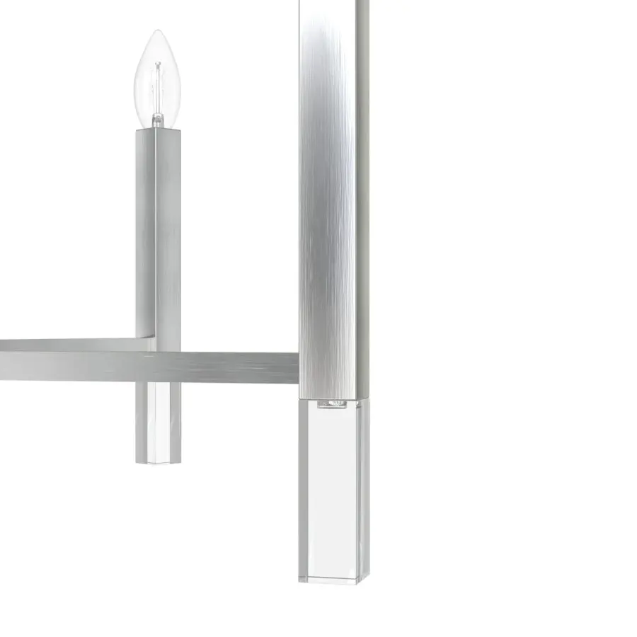 Sunjai Nine Light Chandelier in Matte Black - Image 24