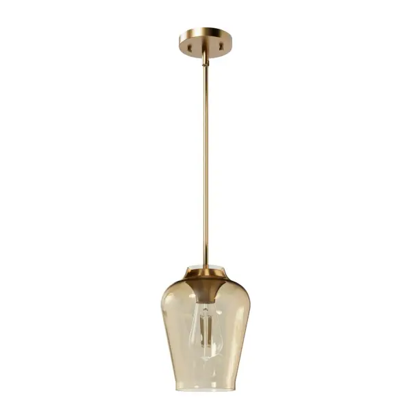 Vidria One Light Pendant in Alturas Gold - Image 18