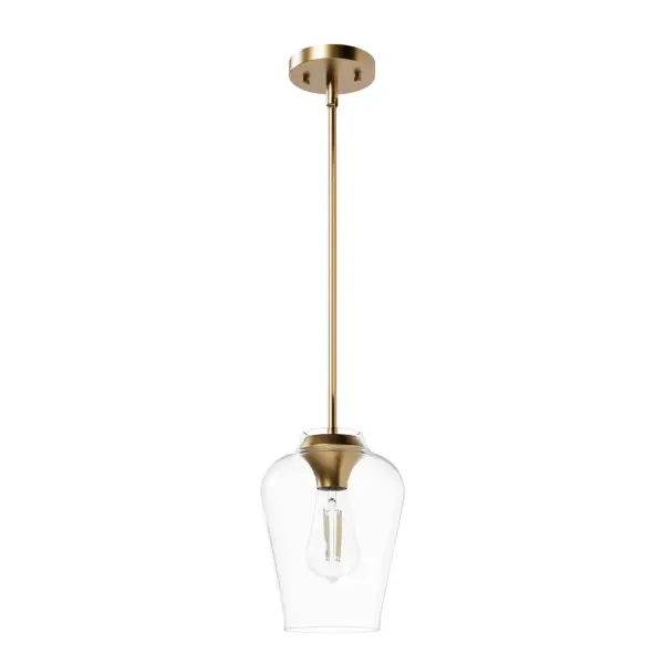Vidria One Light Pendant in Alturas Gold - Image 19