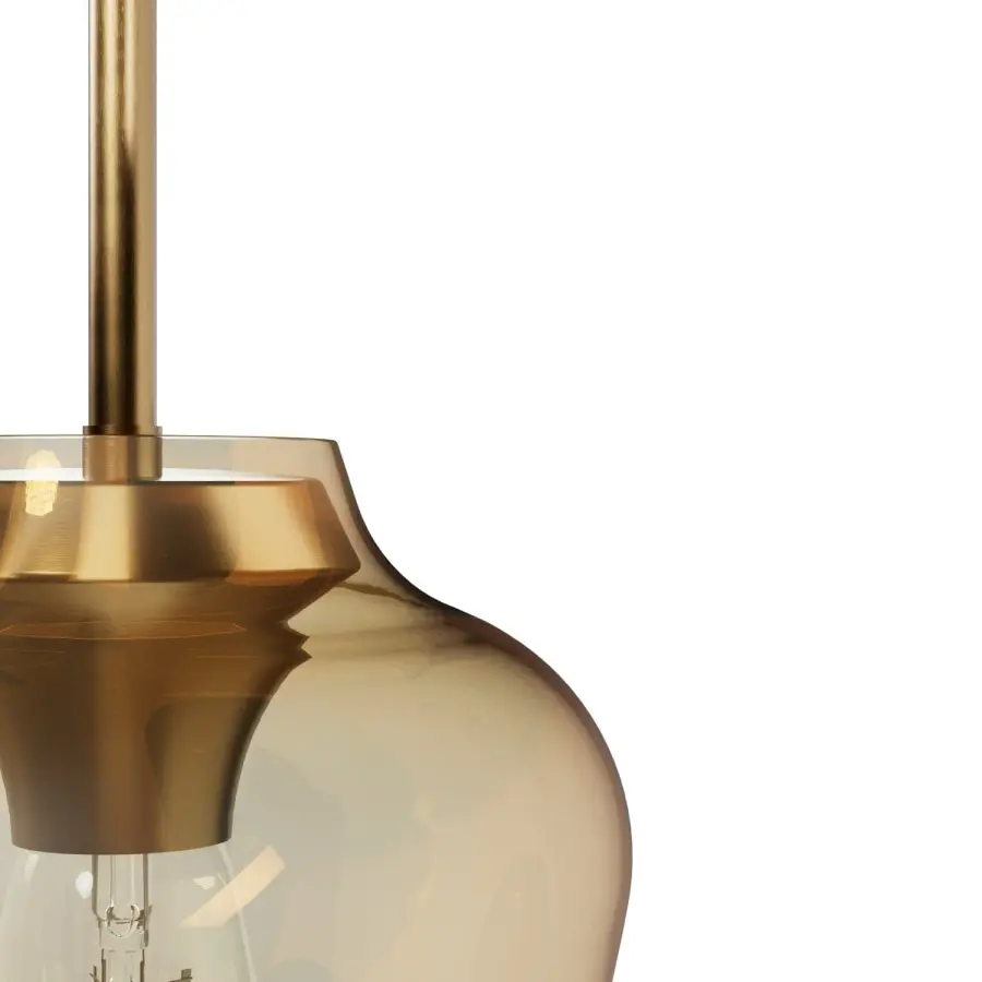 Vidria One Light Pendant in Alturas Gold - Image 21