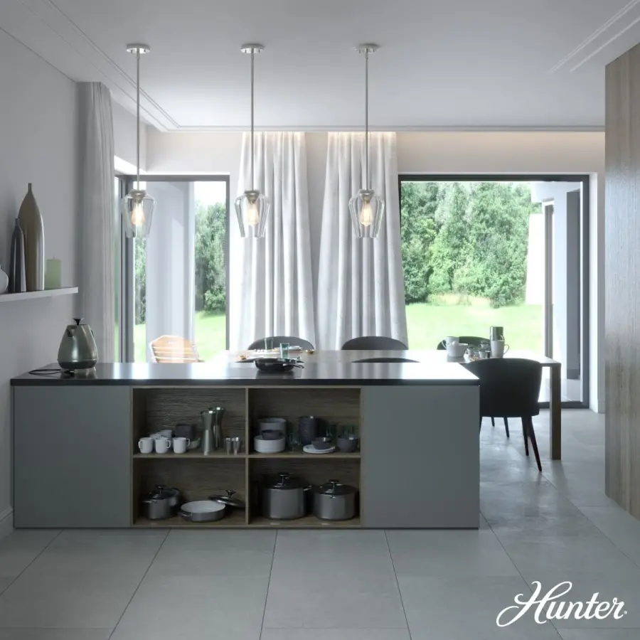 Vidria One Light Pendant in Alturas Gold - Image 4