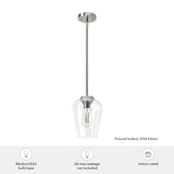 Vidria One Light Pendant in Alturas Gold - Image 7