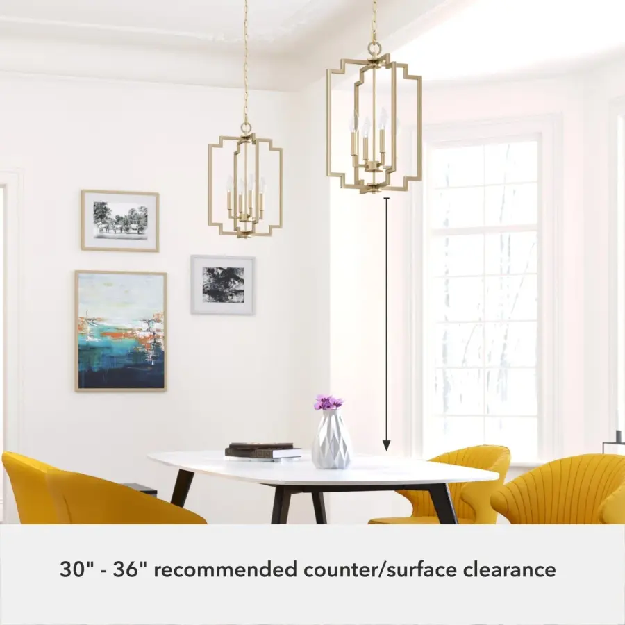 Zoanne Four Light Pendant in Matte Black - Image 13