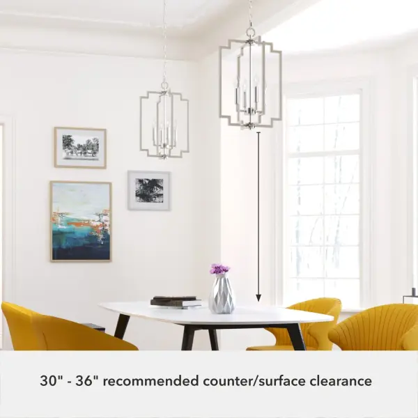 Zoanne Four Light Pendant in Matte Black - Image 14