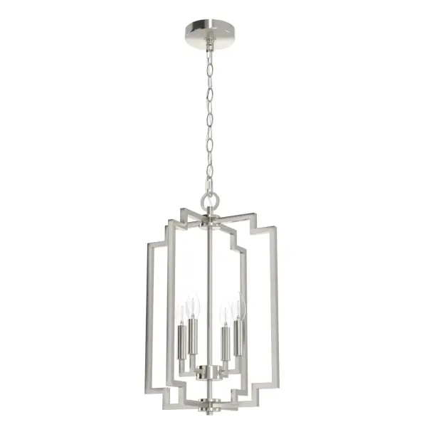 Zoanne Four Light Pendant in Matte Black - Image 18